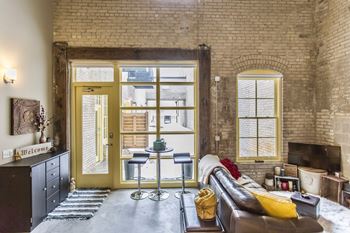 Restored historic original window frames*